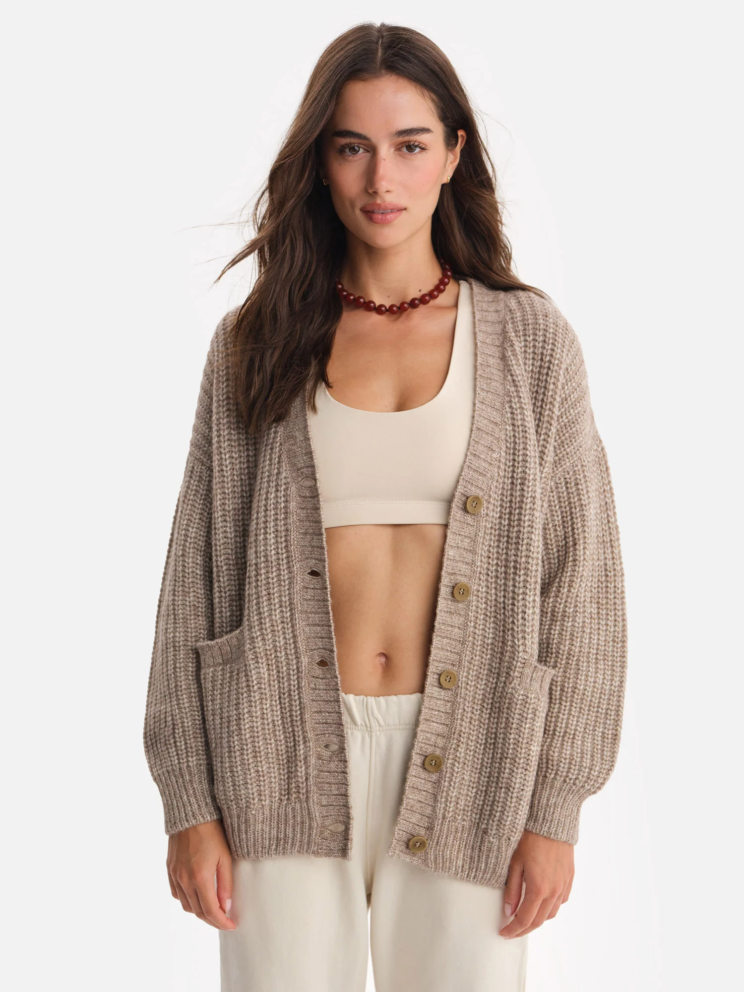 Luxe Alpaca Oversized Cardigan