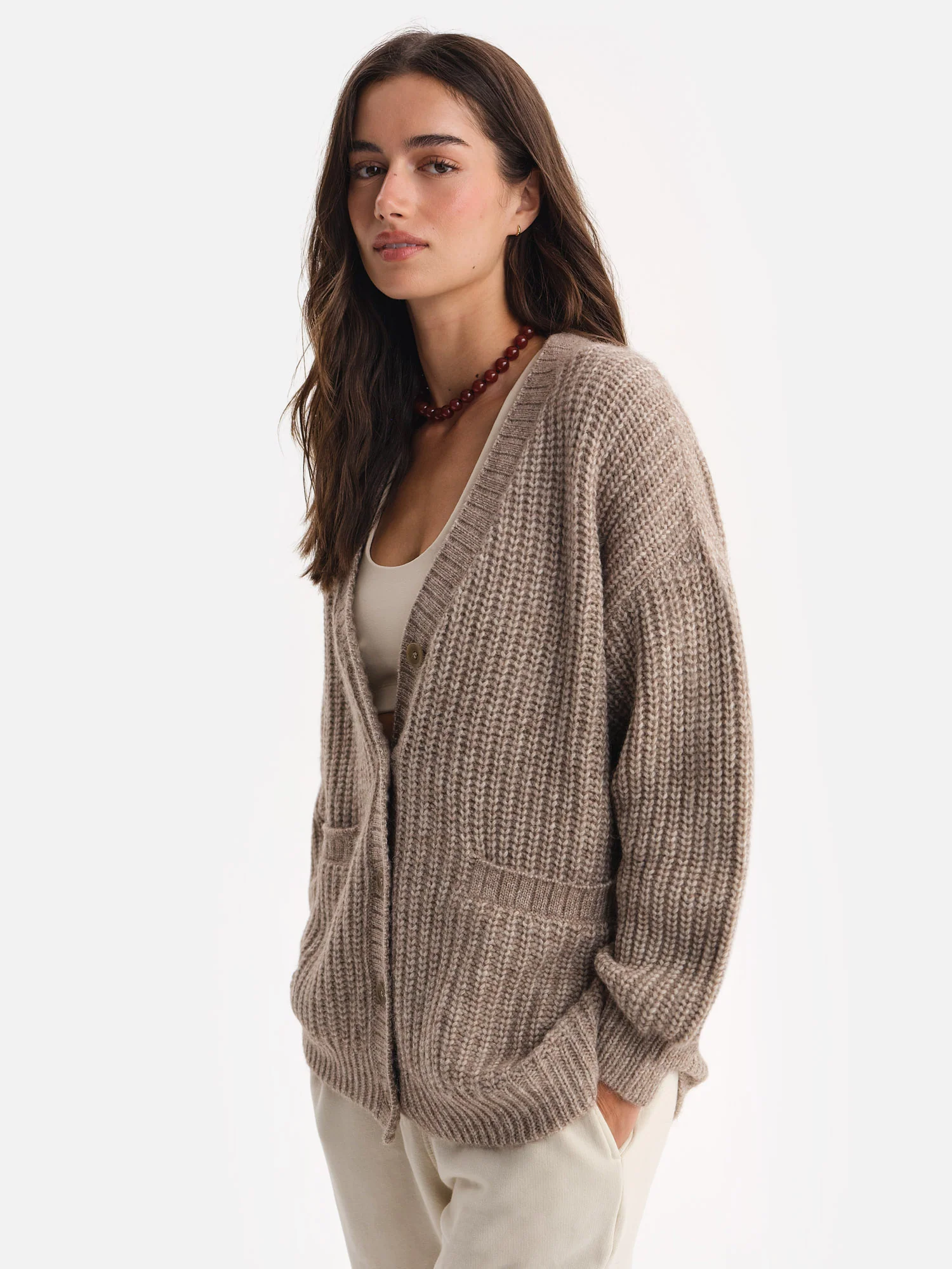 Luxe Alpaca Oversized Cardigan 3